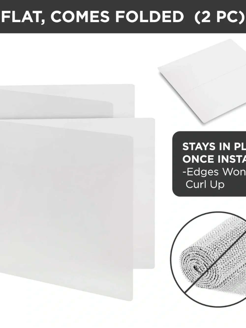 NWT HOLDN’ STORAGE Shelf Liner 21x20 Pull Out Cabinet Organizer
